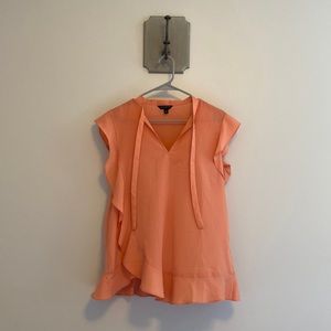 Banana Republic Flutter Sleeve Top